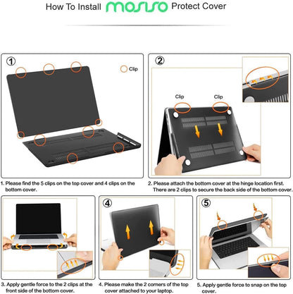 MOSISO Compatible with MacBook Pro 16 inch Case M5-M1 2026-2021 A3429 A3428 A3403 A3186 A2991 A2780 A2485 Pro Max Chip,Leopard Grain Hard Case&Keyboard Cover&Screen Film