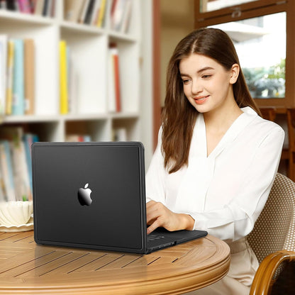 MOSISO 4 in 1 Hard Case Kit Compatible with MacBook Pro 16 Inch M5-M1 Matte Reinforced Corner Shockproof Protective Shell