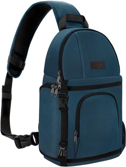 MOSISO Camera Sling Bag, DSLR/SLR/Mirrorless Camera Case Shockproof Photography Camera Backpack with Tripod Holder & Removable Modular Inserts Compatible with Canon/Nikon/Sony/Fuji, Black mysite