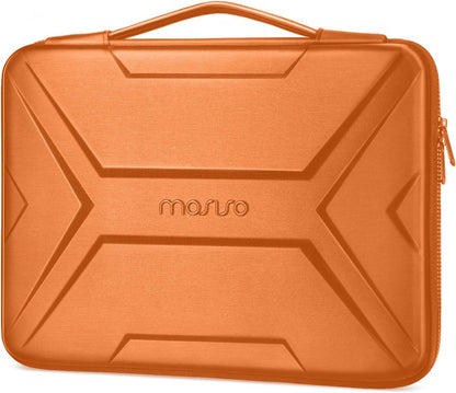 MOSISO X Geometric EVA Hard Shell Laptop Carry Case with PU Handle, Shockproof Waterproof, Fits 13-17.3 Inch MacBook HP Dell Lenovo Notebook