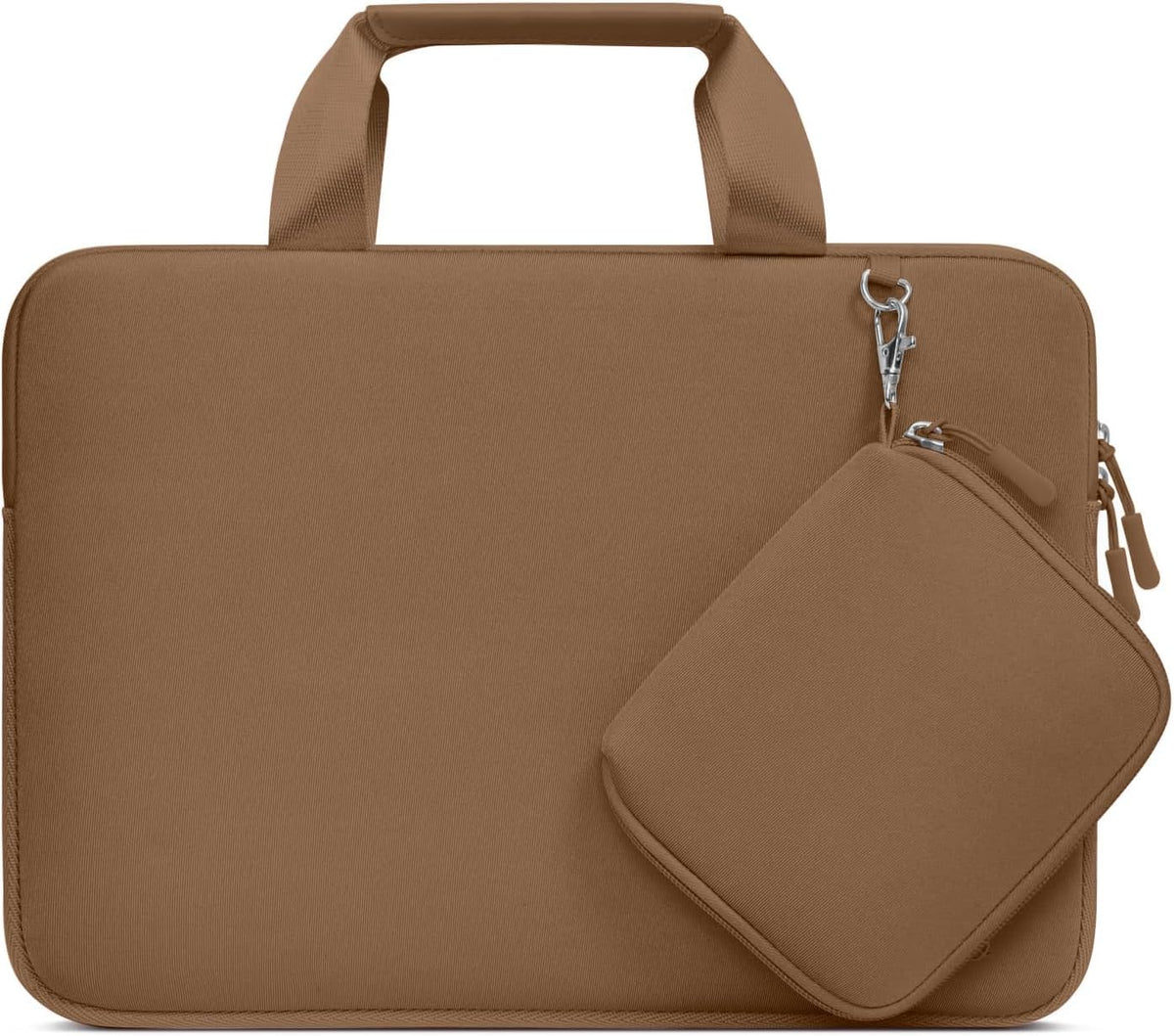 MOSISO Neoprene Laptop Sleeve Set, 13-16-Inch, Portable-Carry-Handle & Matching-Detachable-Accessory-Pouch