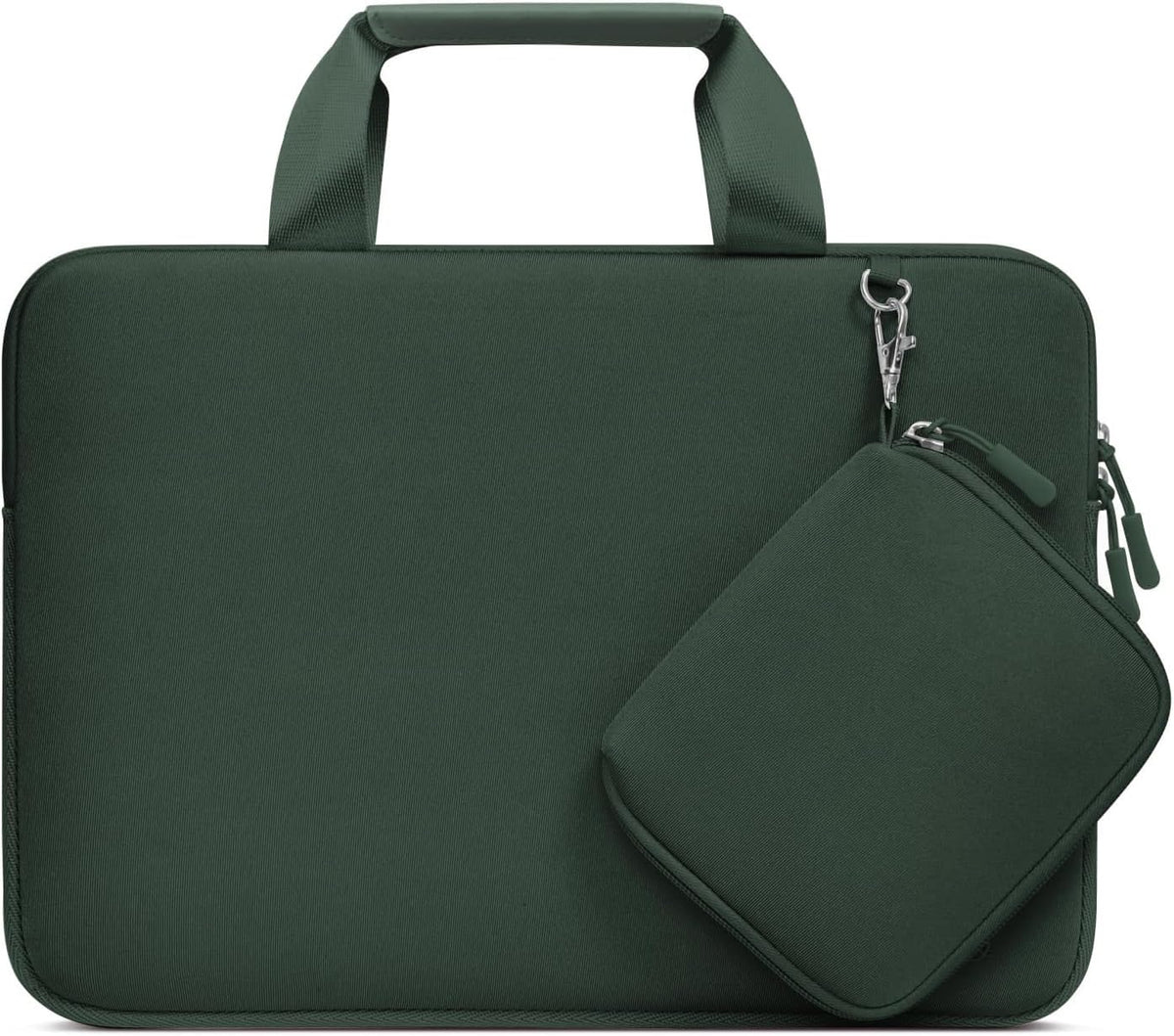 MOSISO Neoprene Laptop Sleeve Set, 13-16-Inch, Portable-Carry-Handle & Matching-Detachable-Accessory-Pouch
