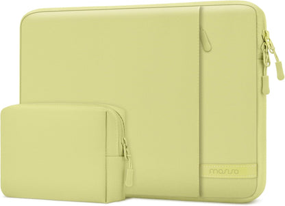 MOSISO Laptop Sleeve for MacBook Neo 13-16 inch, 360 Protective Water Resistant Laptop Carrying Case with Vertical Pocket & Small Case