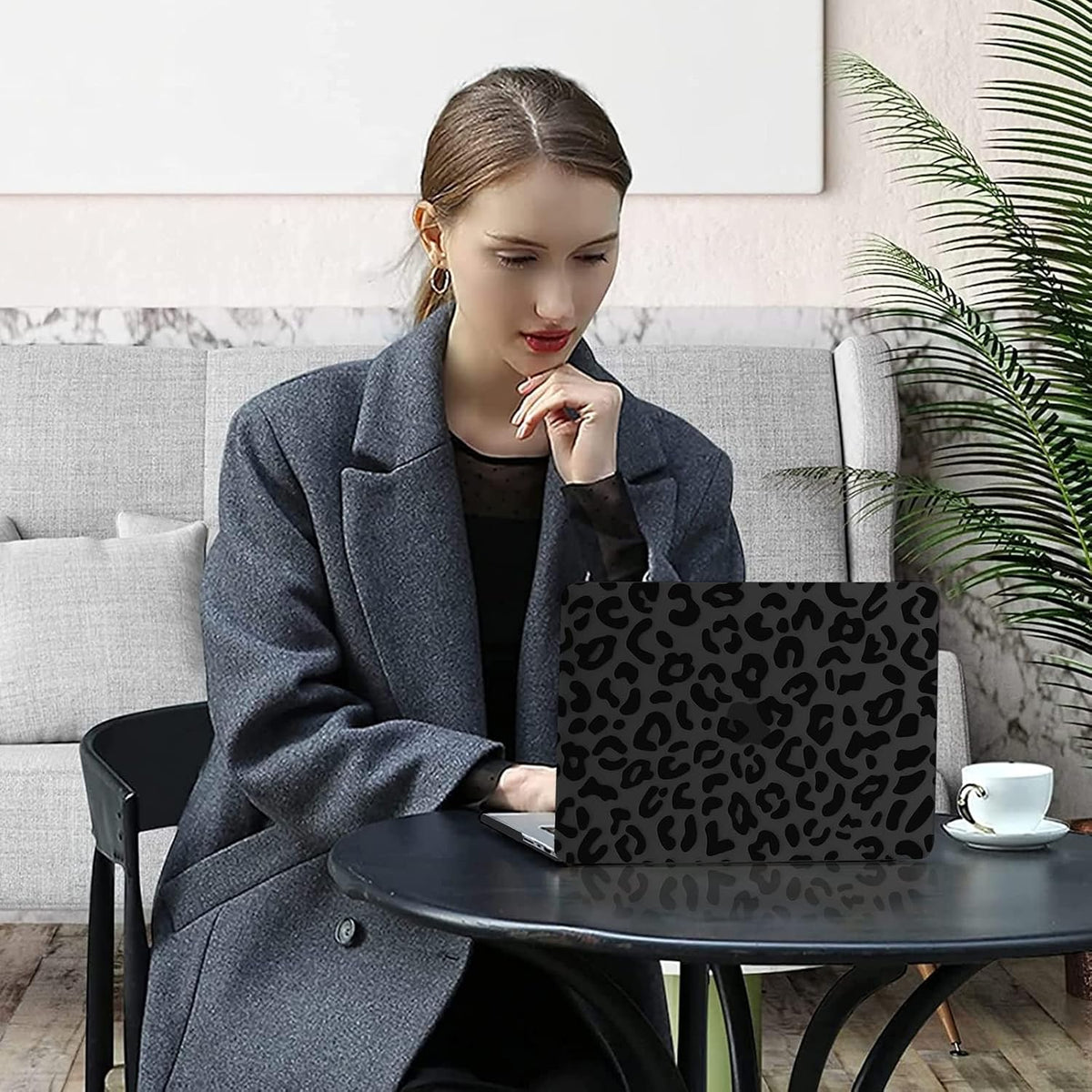 MOSISO Compatible with MacBook Pro 16 inch Case M5-M1 2026-2021 A3429 A3428 A3403 A3186 A2991 A2780 A2485 Pro Max Chip,Leopard Grain Hard Case&Keyboard Cover&Screen Film