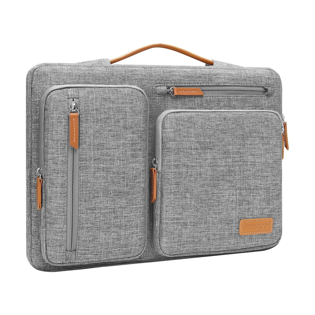 MOSISO 9-11 inch Tablet Sleeve Case for iPad A16 2025, iPad Air 11 inch M3 M2, iPad Pro 11 M4, iPad 10/9/8/7th, Galaxy Tab A9+/S9/S8/Plus 11, Side Open Carrying Bag with 4 Zipper Pockets, Black