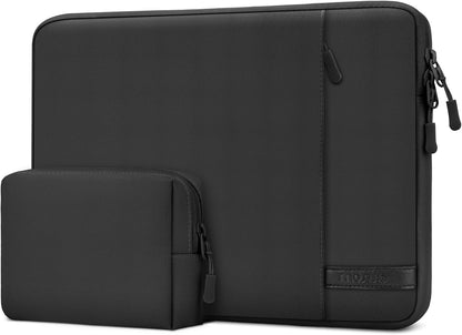 MOSISO Laptop Sleeve for MacBook Neo 13-16 inch, 360 Protective Water Resistant Laptop Carrying Case with Vertical Pocket & Small Case