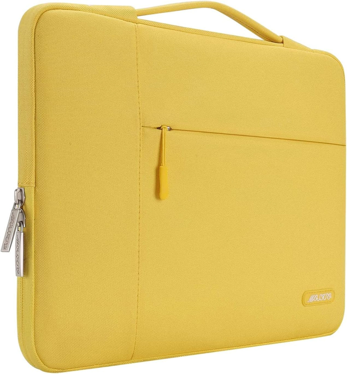 MOSISO Multifunctional Polyester Laptop Sleeve with Retractable Hidden Handle, Fits 13–16 Inch MacBook M2-M5 & Dell XPS Notebook