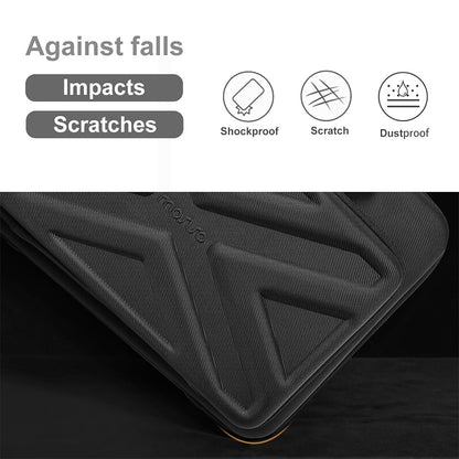 MOSISO Shockproof Waterproof EVA Hard Shell Laptop Case with Handle, Front Pocket & Luggage Belt, Fits 13.3-17.3" MacBook HP Dell Lenovo