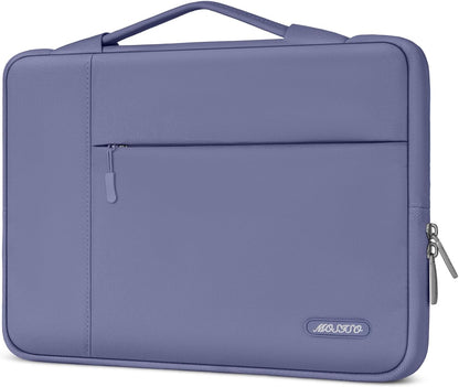 MOSISO Multifunctional Polyester Laptop Sleeve with Retractable Hidden Handle, Fits 13–16 Inch MacBook M2-M5 & Dell XPS Notebook