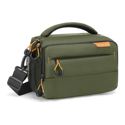 MOSISO Small Camera Bag for Photographers, DSLR/SLR/Mirrorless Shoulder Bag, Waterproof Crossbody Padded with Rain Cover for Canon/Nikon/Sony