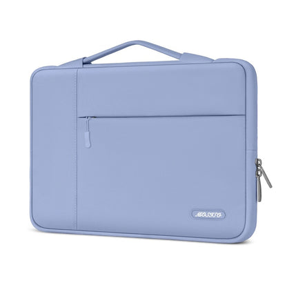 MOSISO Multifunctional Polyester Laptop Sleeve with Retractable Hidden Handle, Fits 13–16 Inch MacBook M2-M5 & Dell XPS Notebook