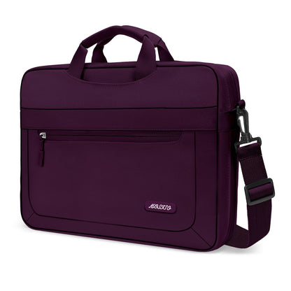 MOSISO Adjustable Depth Laptop Messenger Bag 13.3-17.3 Inch — Shockproof Water-Resistant with Customizable Depth for MacBook HP Dell Acer