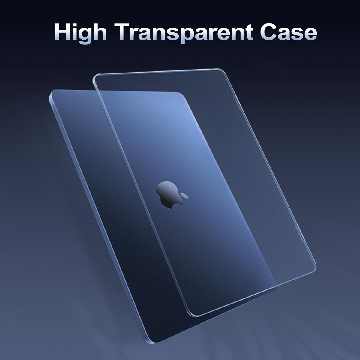 MOSISO Compatible with MacBook Air 15 inch Case 2026-2023 M5-M2 A3241 A3114 A2941 with Touch ID, Ultra-Thin Natural Original Color Plastic Hard Shell Case Cover