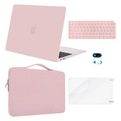 MOSISO for MacBook Air 13 inch Case M1 2018-2020 A2337 A2179 A1932 Retina Display, Plastic Hard Shell, Bag, Keyboard Skin, Webcam Cover & Screen Film