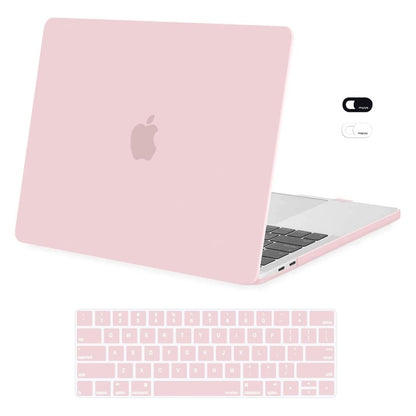 MOSISO Compatible with MacBook Pro 13 inch Case M2/M1 2016-2026, Shockproof & Anti-Scratch Plastic Hard Case, Keyboard Skin & Webcam Cover