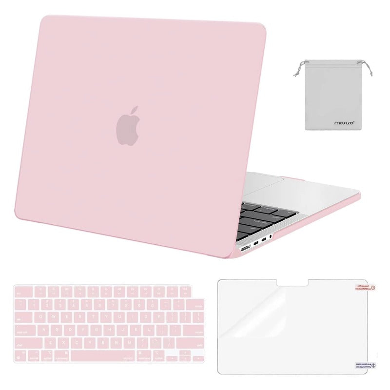 MOSISO Compatible with MacBook Pro 14 inch Case M5-M1 2026-2021 A3427 A3426 A3434 A3112 A3185 A3401 A2918 A2992 A2779 A2442,Hard Case&Keyboard Skin&ScreenFilm&Pouch