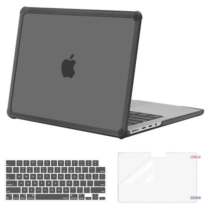 MOSISO Compatible with MacBook Pro 14 inch Case 2021-2026 M5-M1, 3 in 1 Kit Anti-Crack, Shockproof, Scratch-Resistant Slim Hard Shell with TPU Bumper