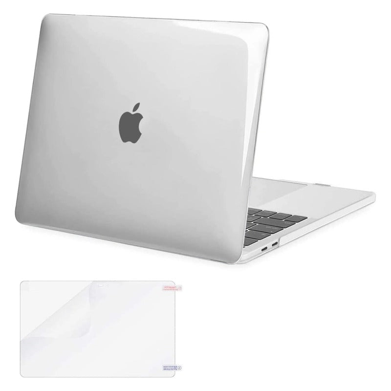 MOSISO Compatible with MacBook Pro 15 inch Case 2019-2016 Release A1990 A1707 with Touch Bar, Plastic Hard Shell Case Cover & Screen Protector