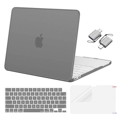 MOSISO Crack-Resistant Cover for MacBook Neo Case 13 inch 2026 A3404 A18 Pro, Protective Hard Shell, Keyboard Cover, Screen Film & Type-C