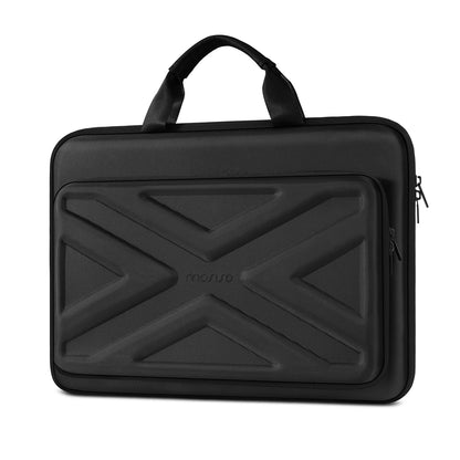 MOSISO Shockproof Waterproof EVA Hard Shell Laptop Case with Handle, Front Pocket & Luggage Belt, Fits 13.3-17.3" MacBook HP Dell Lenovo