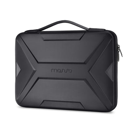 MOSISO X Geometric EVA Hard Shell Laptop Carry Case with PU Handle, Shockproof Waterproof, Fits 13-17.3 Inch MacBook HP Dell Lenovo Notebook
