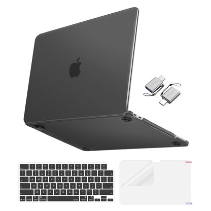MOSISO Matte Finish Case for MacBook Neo 13 inch 2026 A3404, 4 in 1 Kit Ultra-Thin Scratch & Fingerprint Resistant Protective Hard Shell Cover