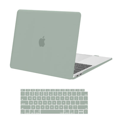 MOSISO Compatible with MacBook Air 13 inch Case 2018-2022 Release A2337 A2179 A1932 Touch ID, Plastic Hard Shell Cover & Keyboard Cover