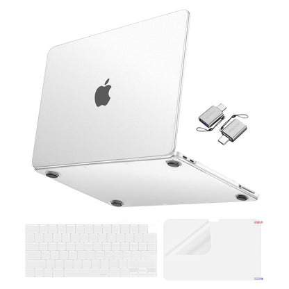 MOSISO Matte Finish Case for MacBook Neo 13 inch 2026 A3404, 4 in 1 Kit Ultra-Thin Scratch & Fingerprint Resistant Protective Hard Shell Cover