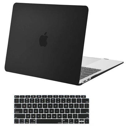 MOSISO Compatible with MacBook Air 13 inch Case 2018-2022 Release A2337 A2179 A1932 Touch ID, Plastic Hard Shell Cover & Keyboard Cover