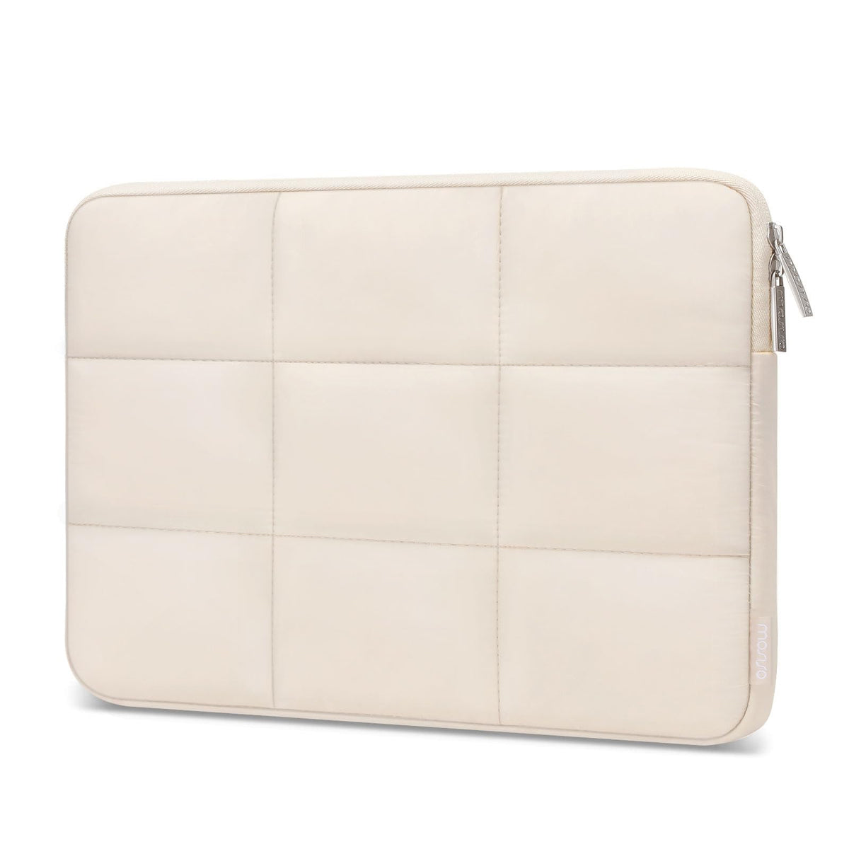 MOSISO Rectangle‑Quilted‑Puffy Tablet Sleeve,11‑Inch &12.9‑13‑Inch, Fits iPad with Magic‑Keyboard Folio