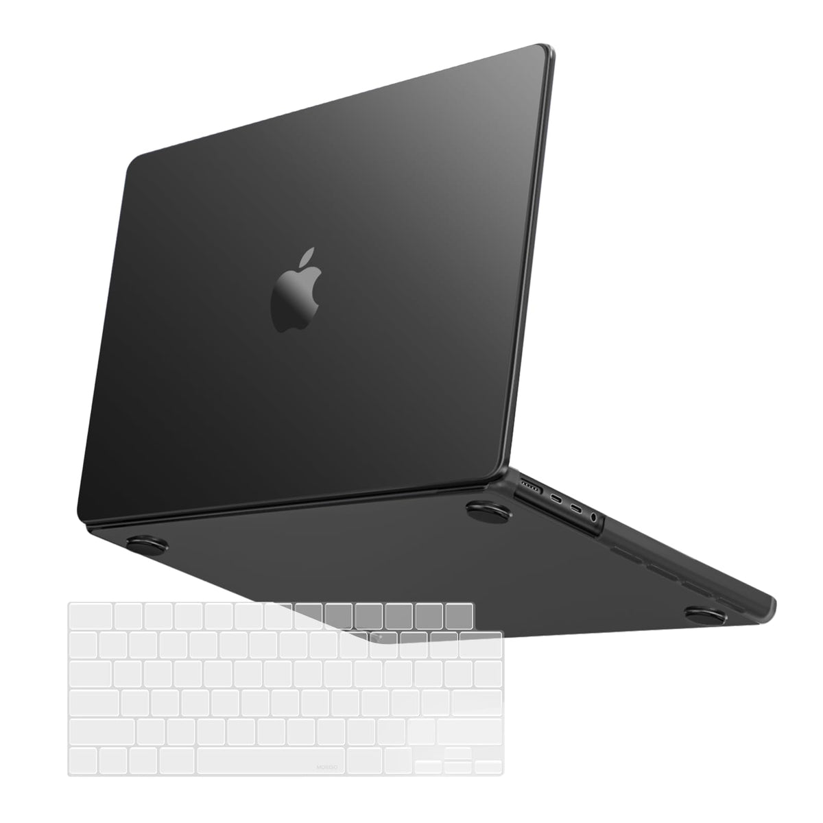 MOSISO Compatible with MacBook Pro 14 inch Case 2026-2021 M5-M1 A3112 A3185 A3401 A2918 A2992 A2779 A2442, Ultra-Thin Natural Original Color Plastic Hard Shell&Keyboard Cover