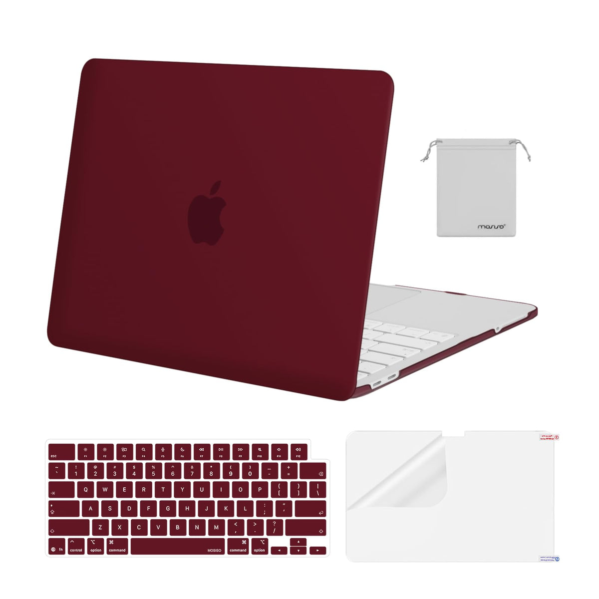 MOSISO Compatible with MacBook Neo Case 13 inch 2026 Release Model A3404 with A18 Pro Chip, 4 in 1 Kit Precision Fit Crack & Scratch Resistant Protective Hard Shell Case Cover