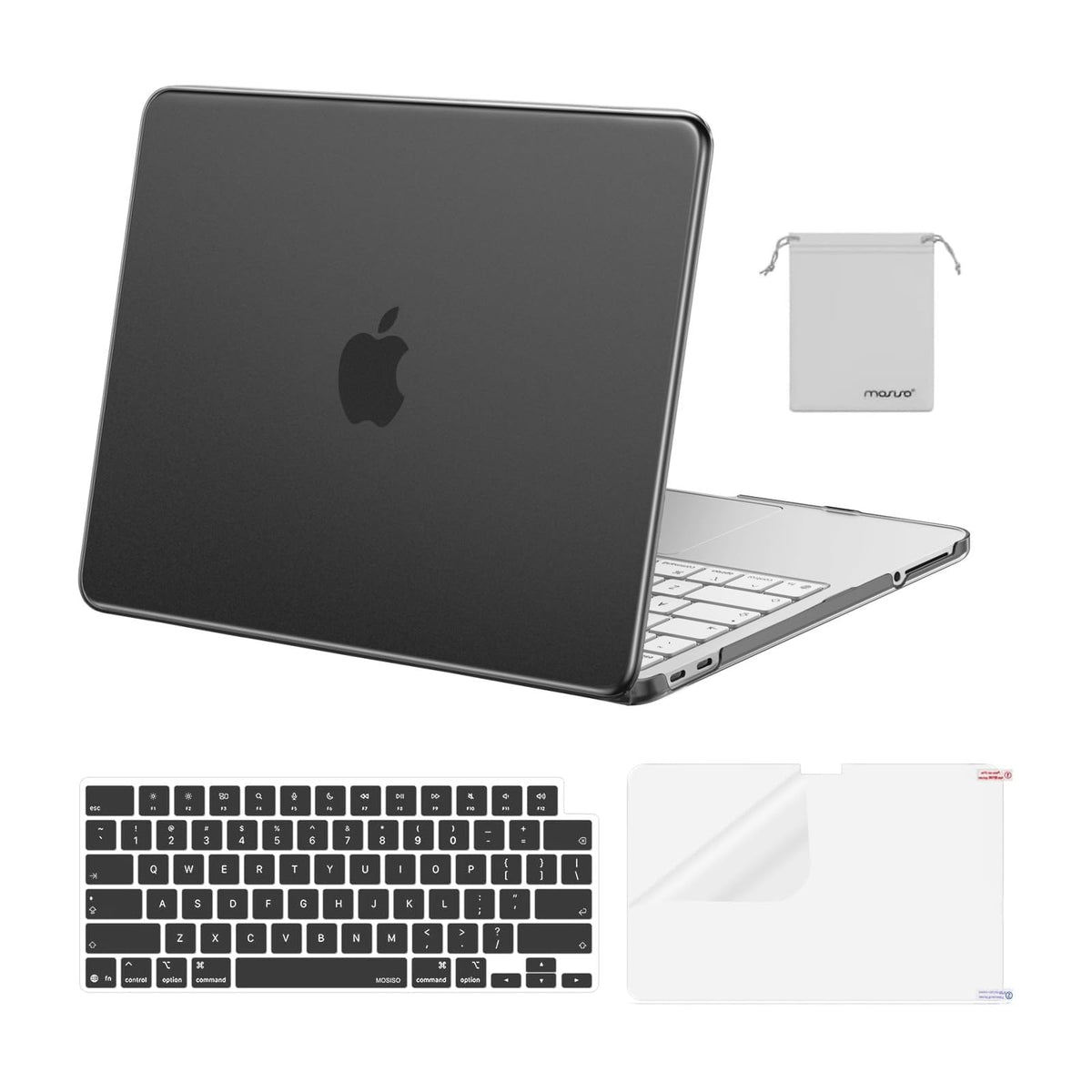 MOSISO Compatible with MacBook Neo Case 13 inch 2026 Release Model A3404 with A18 Pro Chip, 4 in 1 Kit Precision Fit Crack & Scratch Resistant Protective Hard Shell Case Cover