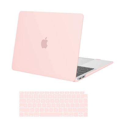 MOSISO Compatible with MacBook Air 13 inch Case 2018-2022 Release A2337 A2179 A1932 Touch ID, Plastic Hard Shell Cover & Keyboard Cover