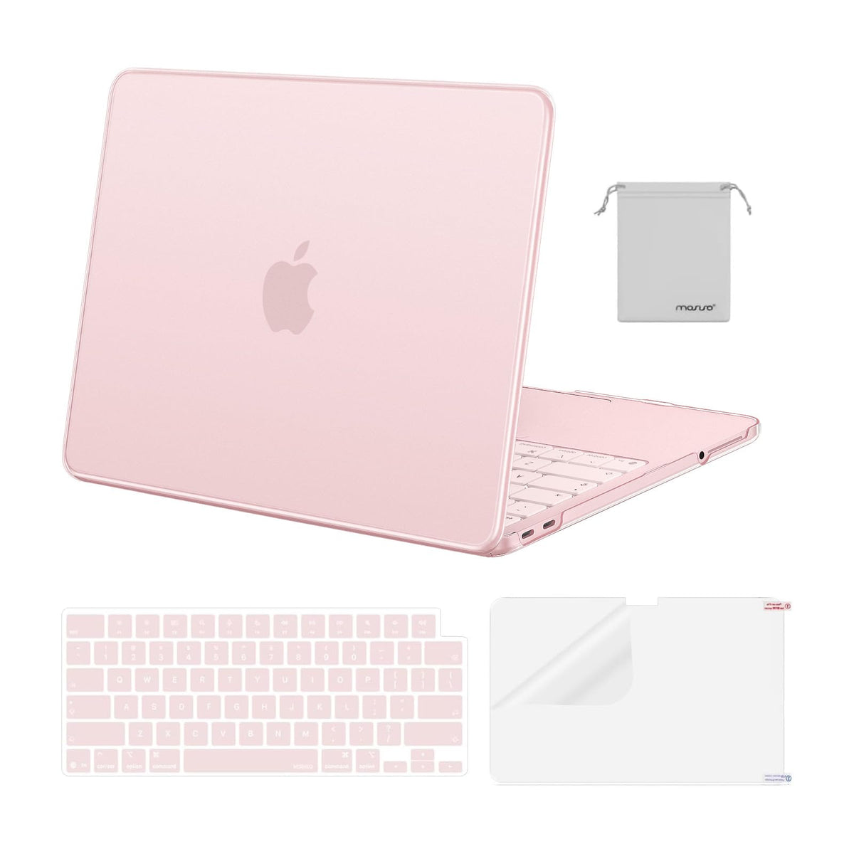 MOSISO Compatible with MacBook Neo Case 13 inch 2026 Release Model A3404 with A18 Pro Chip, 4 in 1 Kit Precision Fit Crack & Scratch Resistant Protective Hard Shell Case Cover