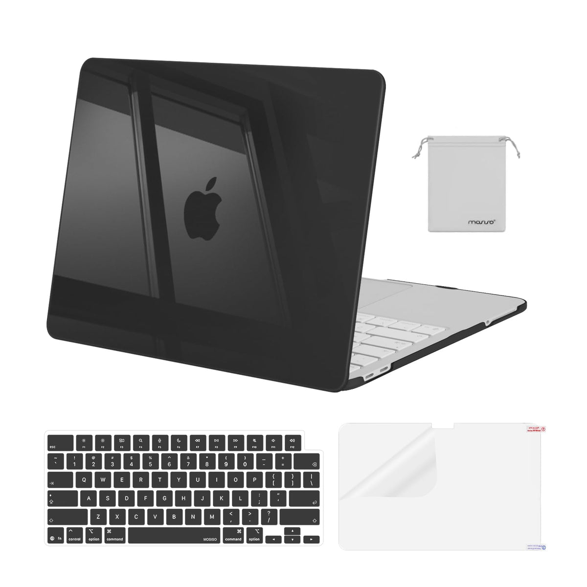 MOSISO Compatible with MacBook Neo Case 13 inch 2026 Release Model A3404 with A18 Pro Chip, 4 in 1 Kit Precision Fit Crack & Scratch Resistant Protective Hard Shell Case Cover
