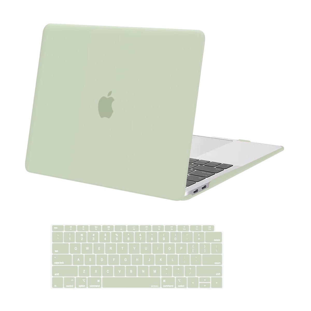 MOSISO Compatible with MacBook Air 13 inch Case 2018-2022 Release A2337 A2179 A1932 Touch ID, Plastic Hard Shell Cover & Keyboard Cover