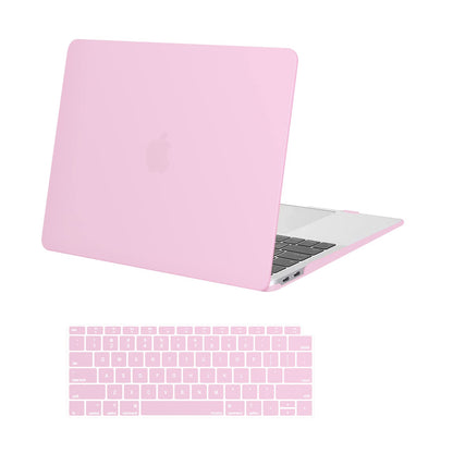MOSISO Compatible with MacBook Air 13 inch Case 2018-2022 Release A2337 A2179 A1932 Touch ID, Plastic Hard Shell Cover & Keyboard Cover