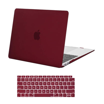 MOSISO Compatible with MacBook Air 13 inch Case 2018-2022 Release A2337 A2179 A1932 Touch ID, Plastic Hard Shell Cover & Keyboard Cover