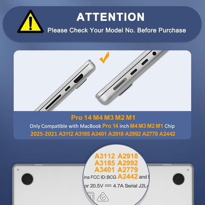 MOSISO Compatible with MacBook Pro 14 inch Case M5-M1 2026-2021 A3427 A3426 A3434 A3112 A3185 A3401 A2918 A2992 A2779 A2442, Garden Flowers Shell Case&Keyboard Cover&Screen Film