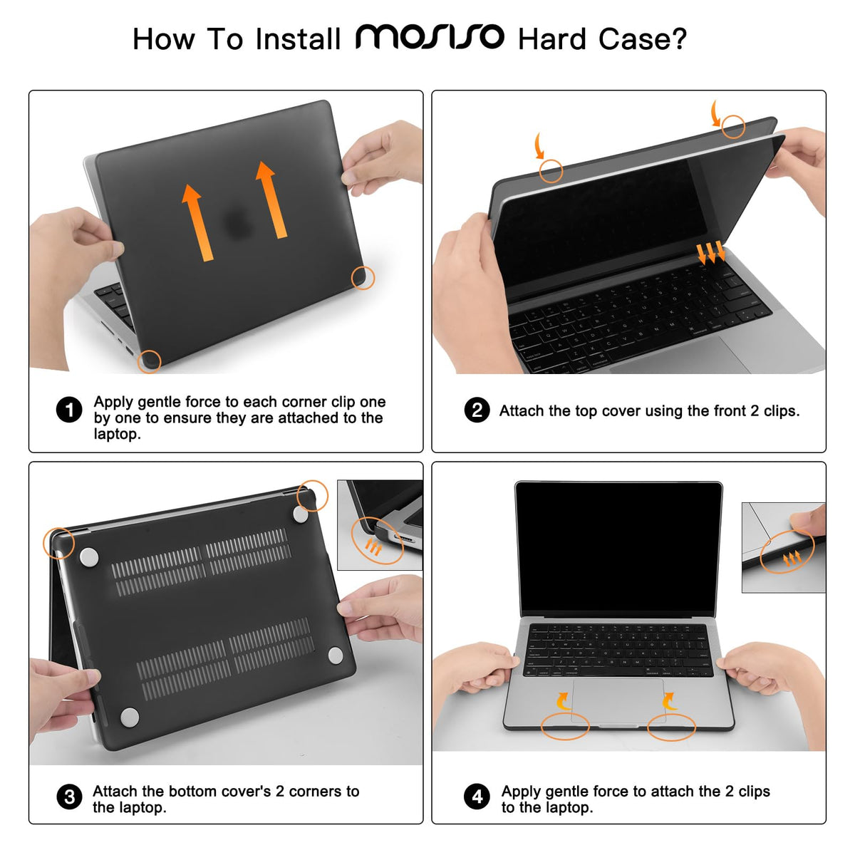 MOSISO Compatible with MacBook Pro 14 inch Case M5-M1 2026-2021 A3427 A3426 A3434 A3112 A3185 A3401 A2918 A2992 A2779 A2442, Garden Flowers Shell Case&Keyboard Cover&Screen Film