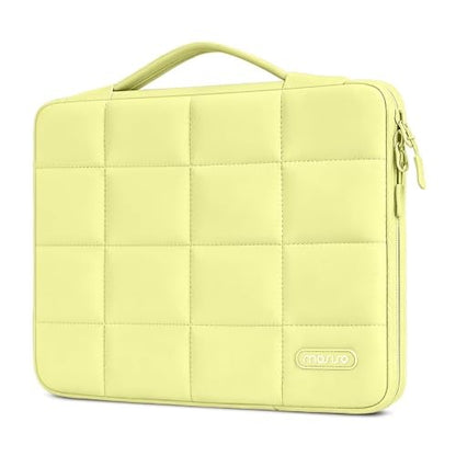 MOSISO 360 Laptop Sleeve 13 Inch, Shockproof Notebook Bag Compatible with MacBook Air/Pro, Surface Pro, Dell XPS 13, Case with Handle & Luggage Strap