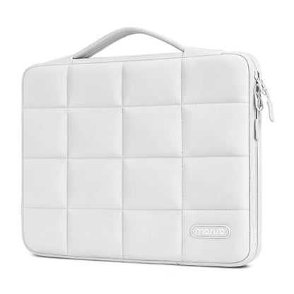 MOSISO 360 Laptop Sleeve 13 Inch, Shockproof Notebook Bag Compatible with MacBook Air/Pro, Surface Pro, Dell XPS 13, Case with Handle & Luggage Strap